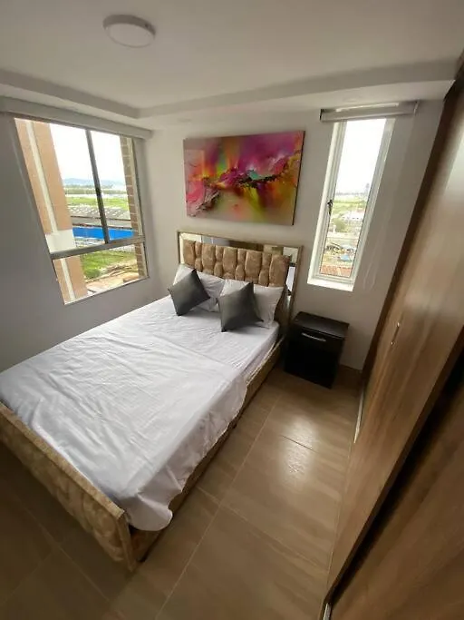 아파트 Apartamento De Lujo Fontibon Cerca Al Aeropuerto Y Terminal De Transportes 보고타
